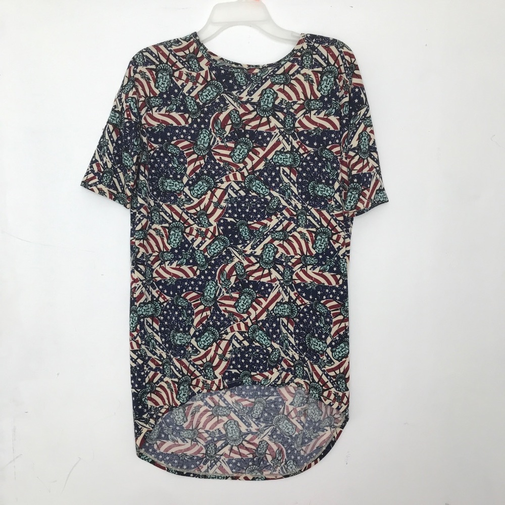 Lularoe Irma XXS 4th of July American Flag